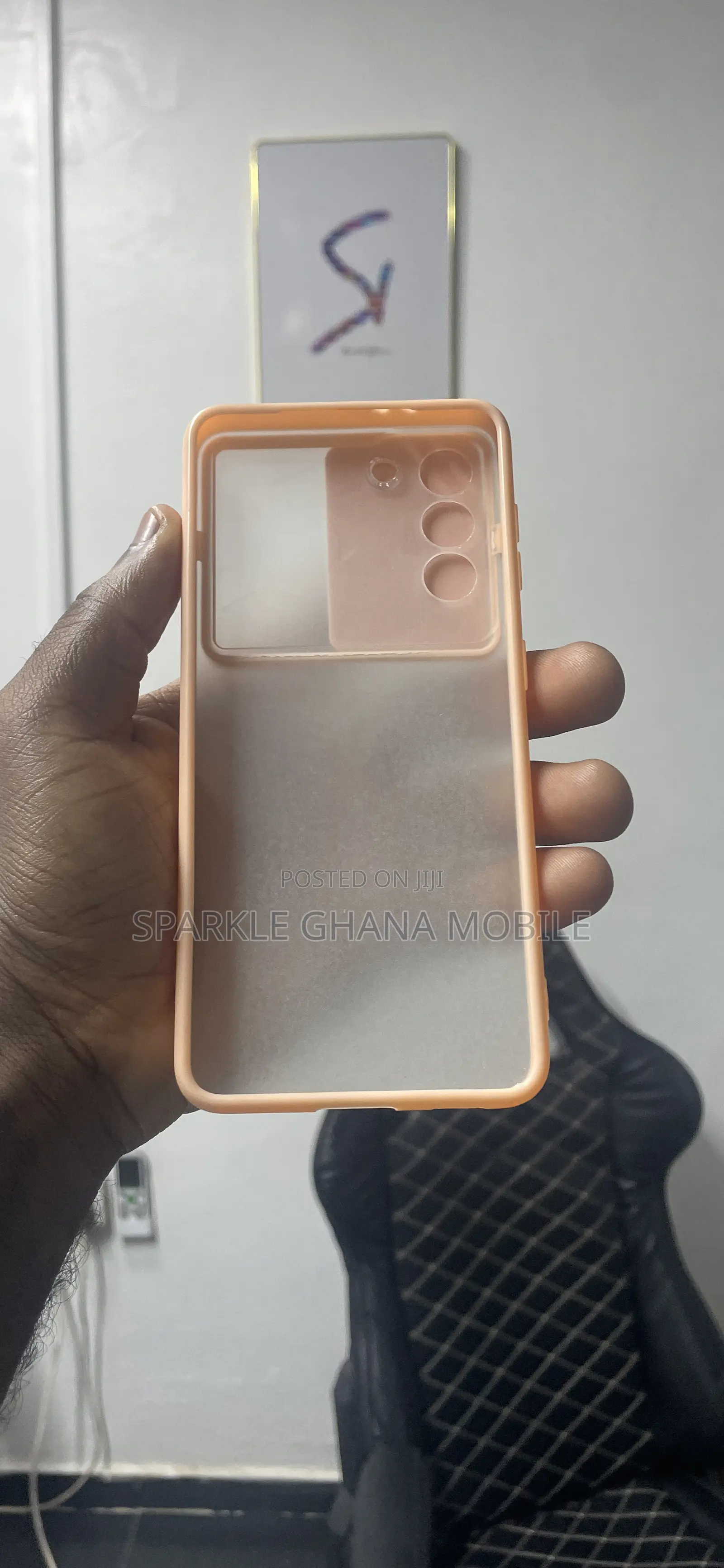 Samsung Galaxy S21 (Foster Slider) Peach Back Case