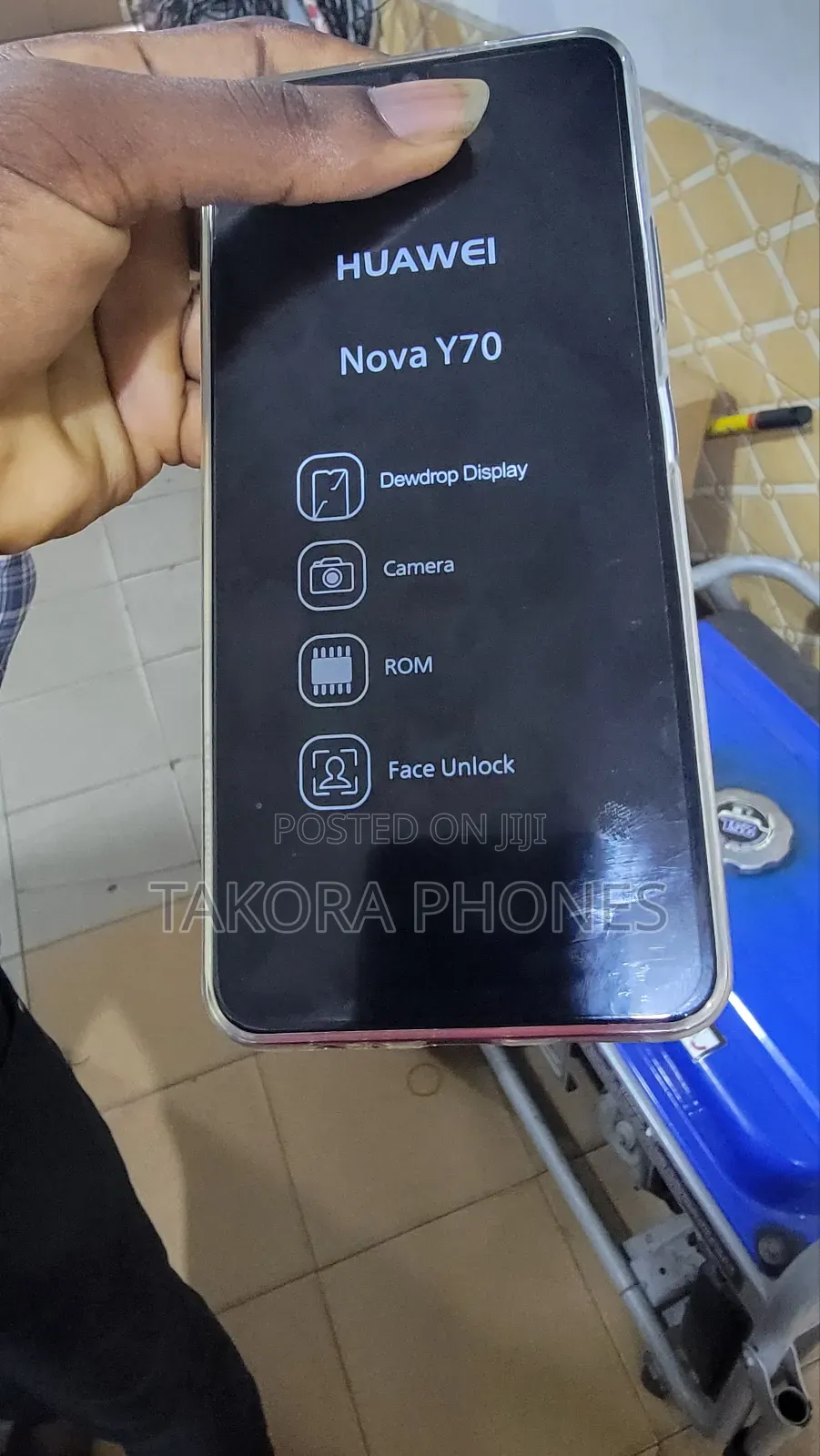 Huawei Nova Y70 128 GB Black