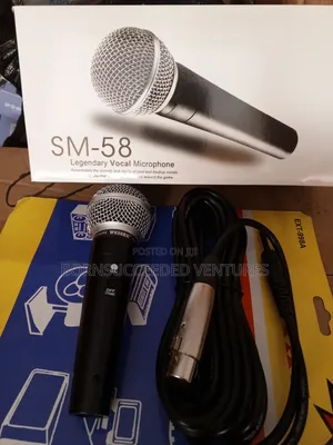 Sm 58 Cord Microphone