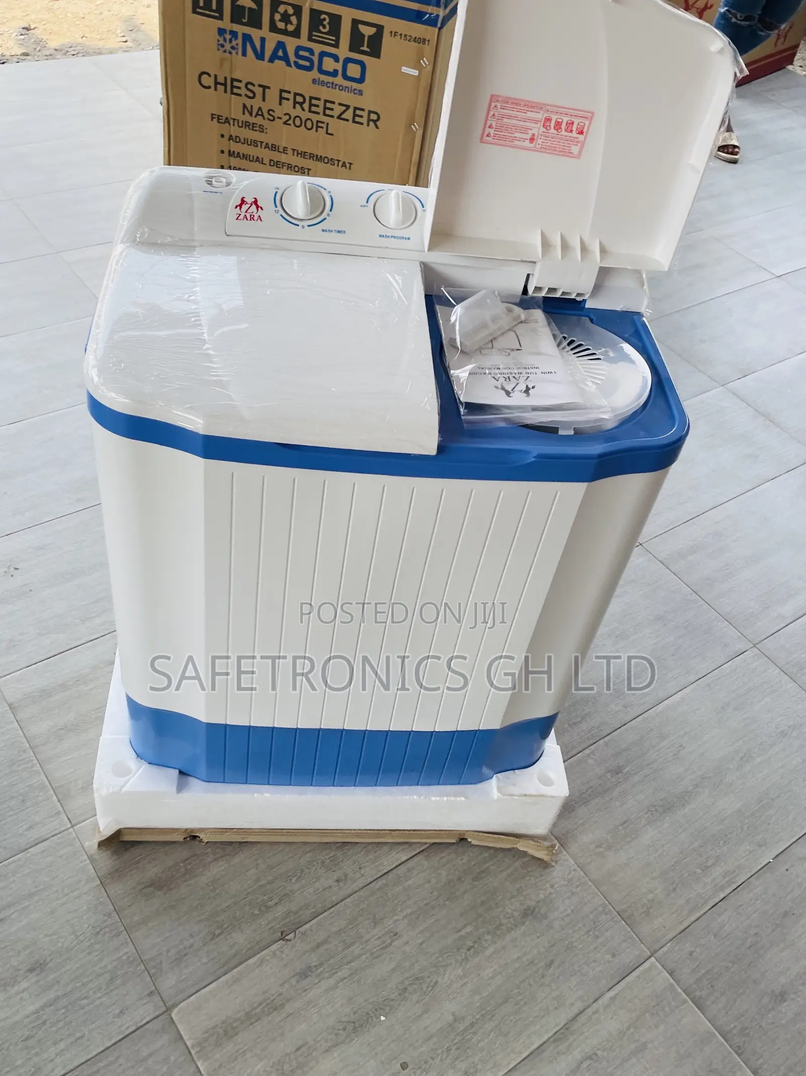 Zara Sparkle Washer 11kg Semiauto Topload