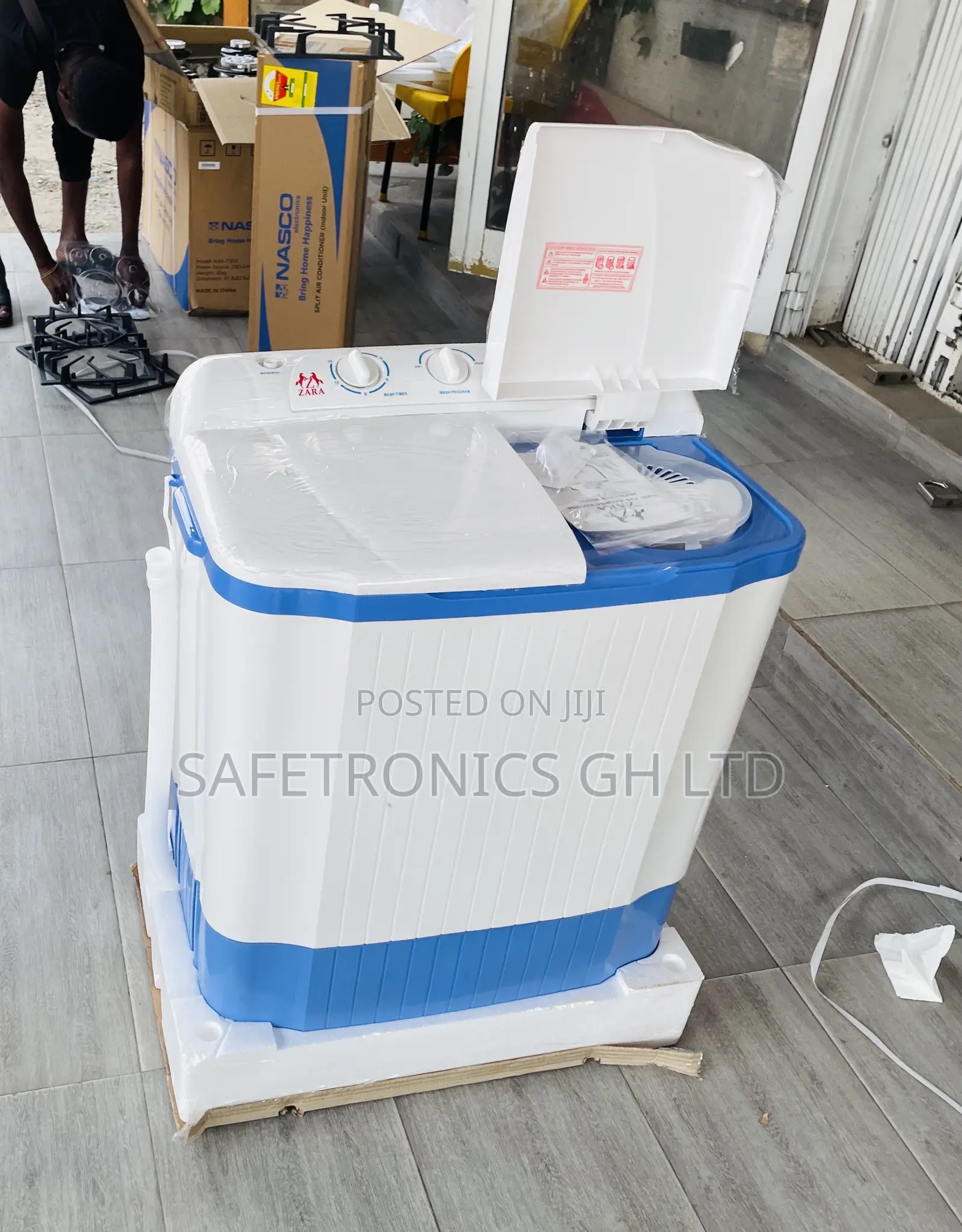 Smart Spin Wash Semiauto Topload Zara Washer