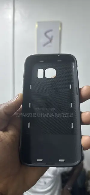 Samsung Galaxy S7 (Holster Phone Case) Silver Back Case