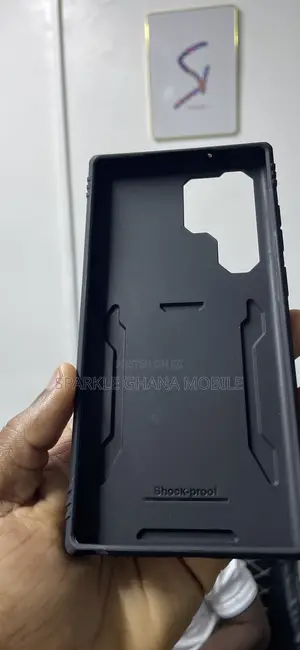 Samsung Galaxy S23ultra (Rugged Shockproof) Blue Back Case