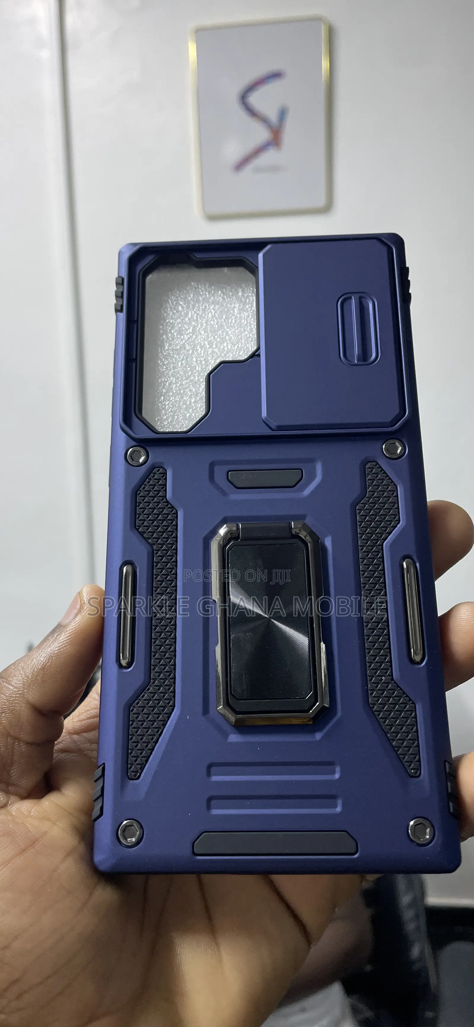 Samsung Galaxy S23ultra (Rugged Shockproof) Blue Back Case