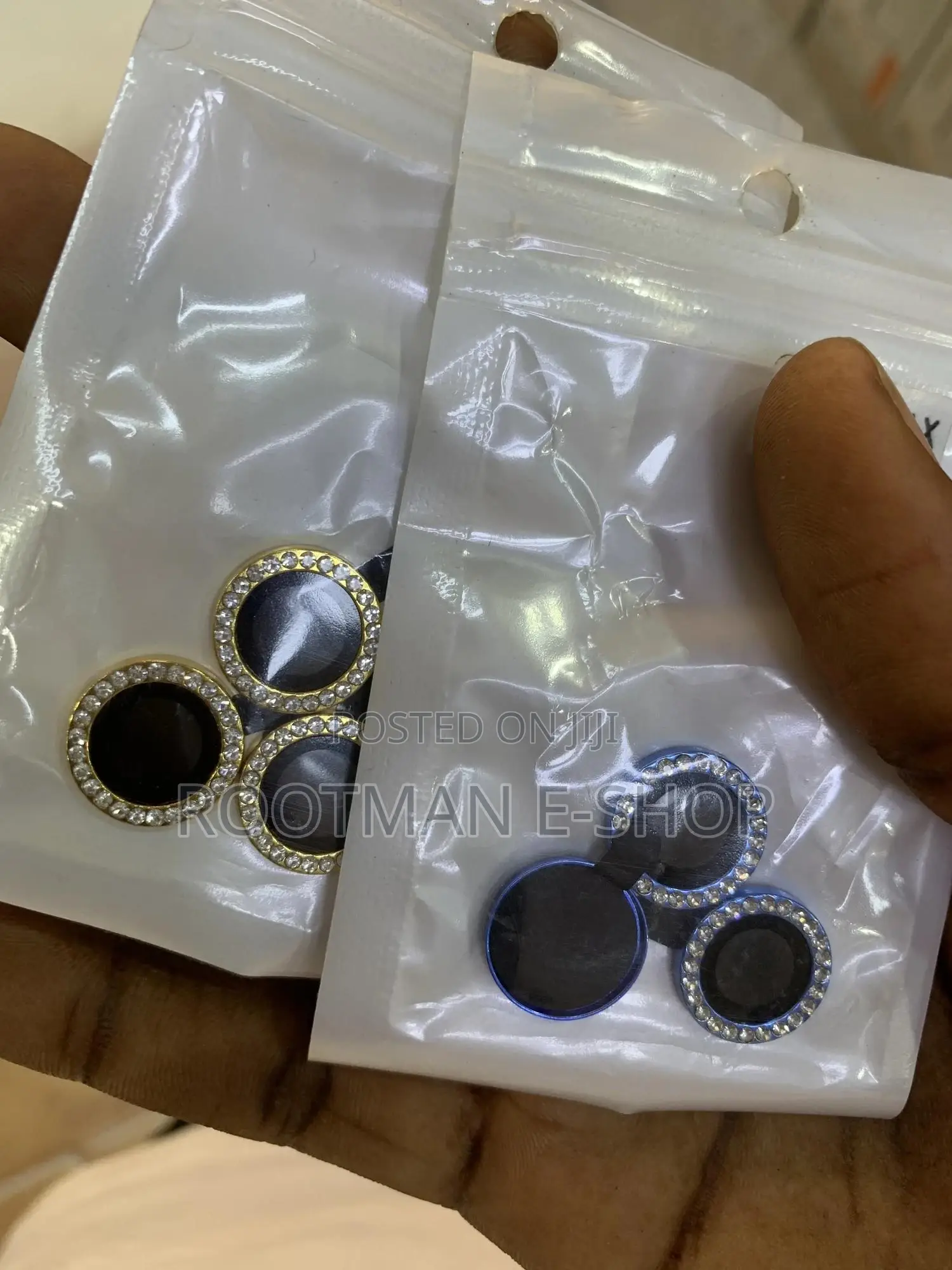Sparkling Stone Diamond Camera Lens for iPhones(Metal Alloy)