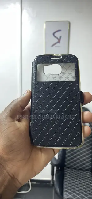 Samsung Galaxy S6 (Shellholster Case) Leatherblack Back Case