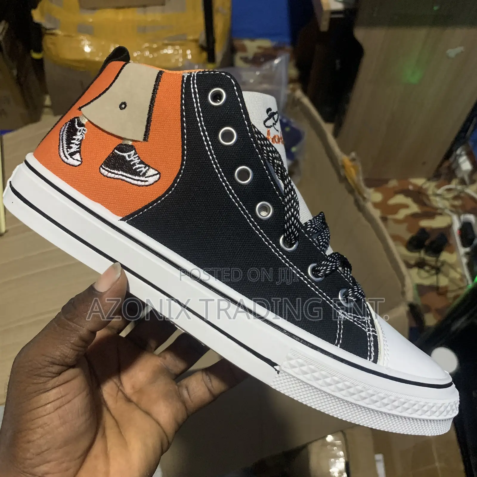 Quality Designed Canvas Sneakers-42