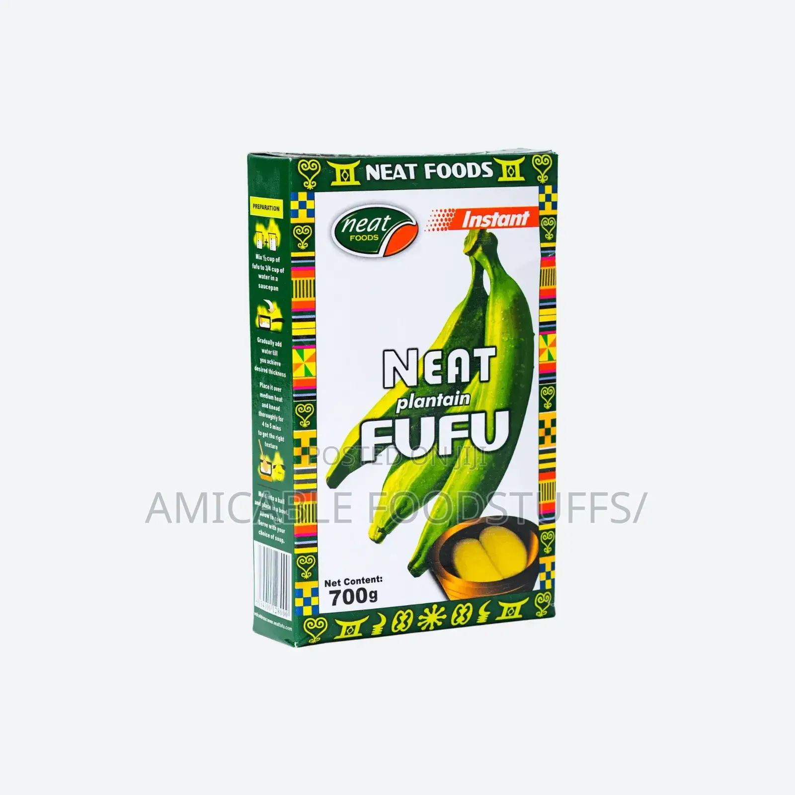 Ghana Neat Plantain Fufu