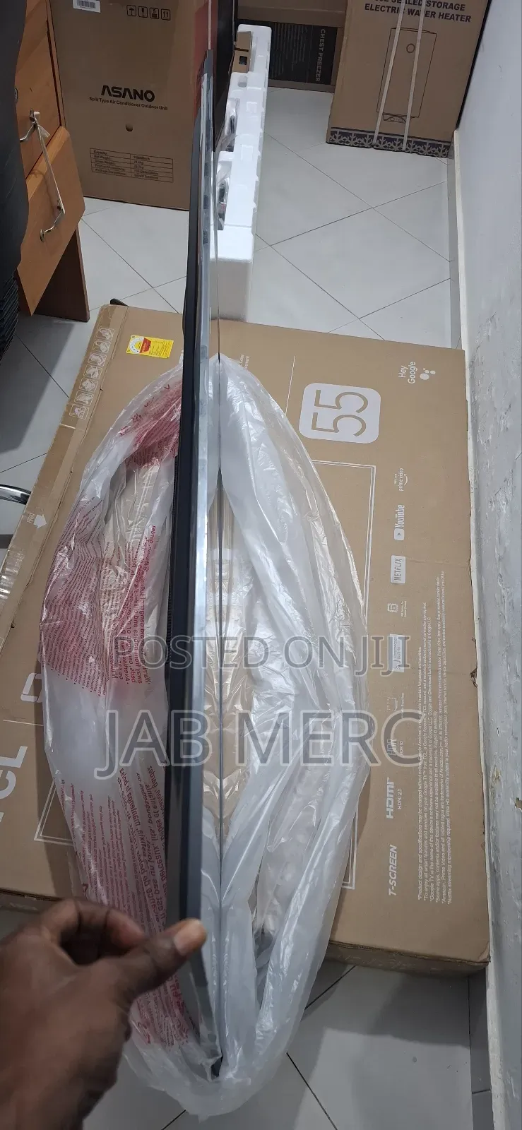 Save Big Promo 55 Inches TCL Smart Android Google Tv 55 New in Boxes