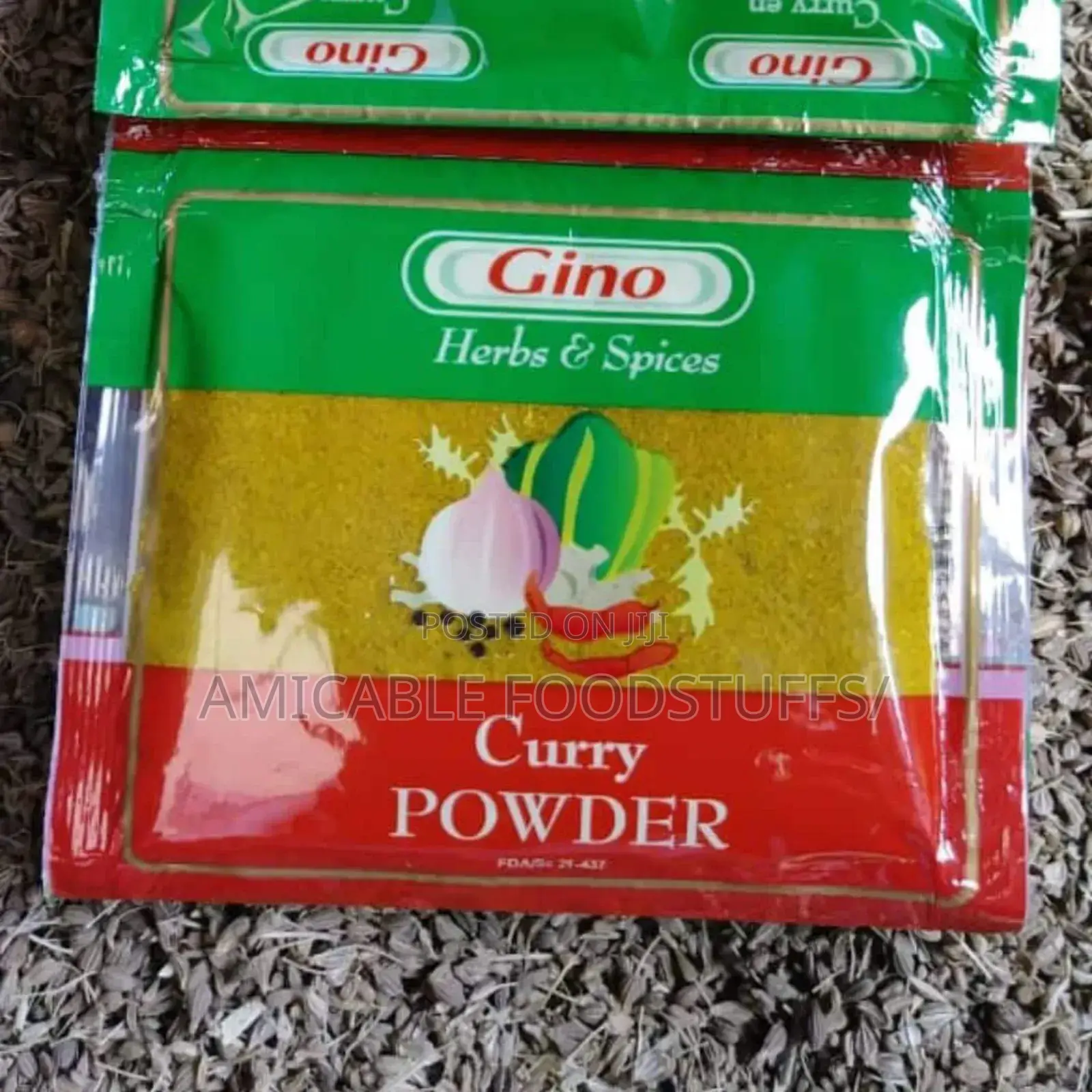 Gino Curry Powder Sachet