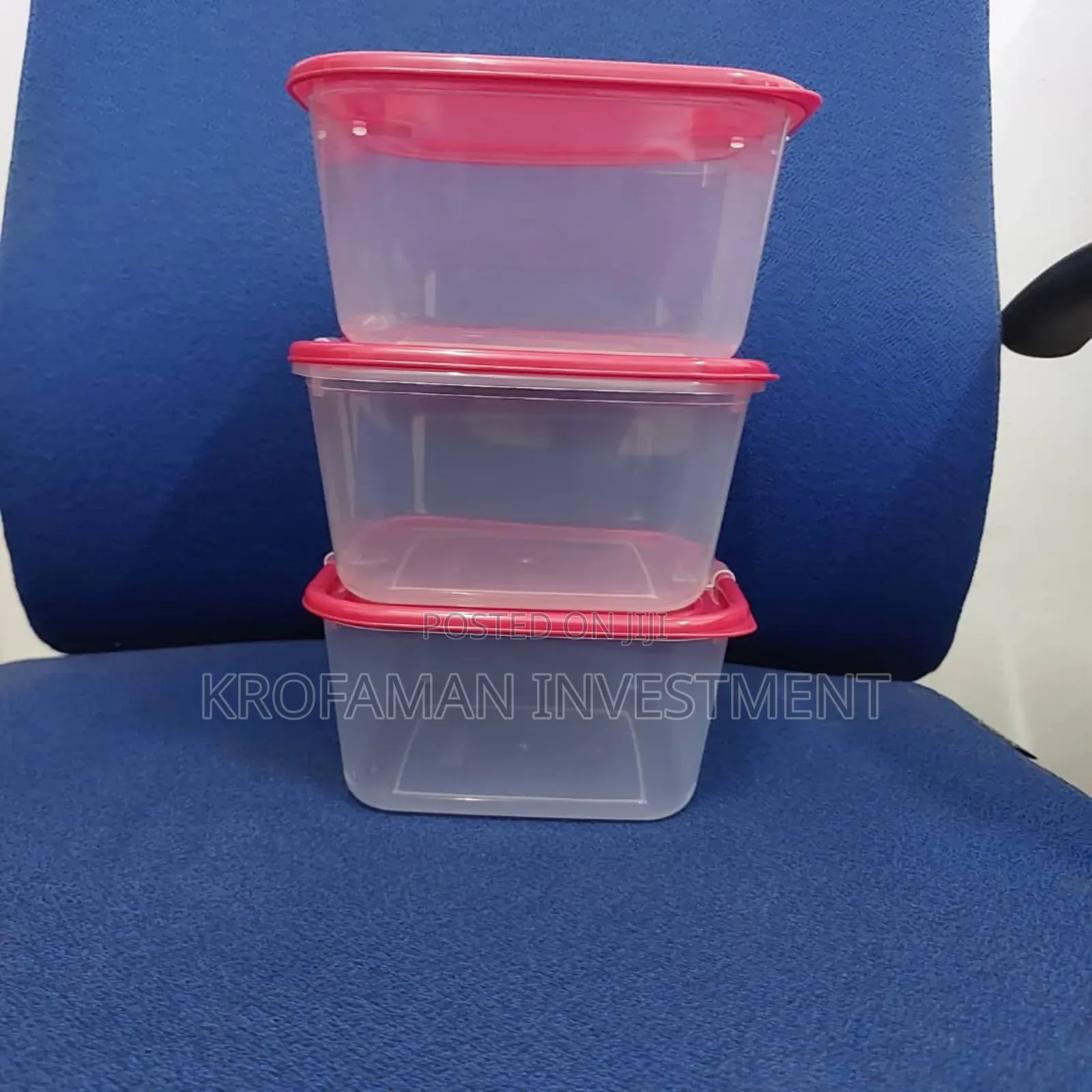 Decakila Kmtt122l Set of Food Container-3pieces