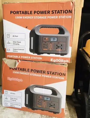Enginstar Portable Power Station 150W 155wh Solar Generator