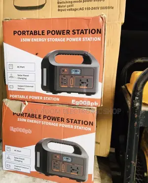 Energy Saving Portable Power Station With 150w Storage.