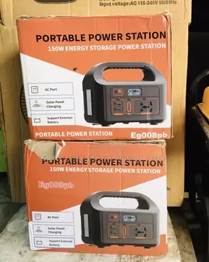 Energy Sufficient Portable Power Station With 150w Storage