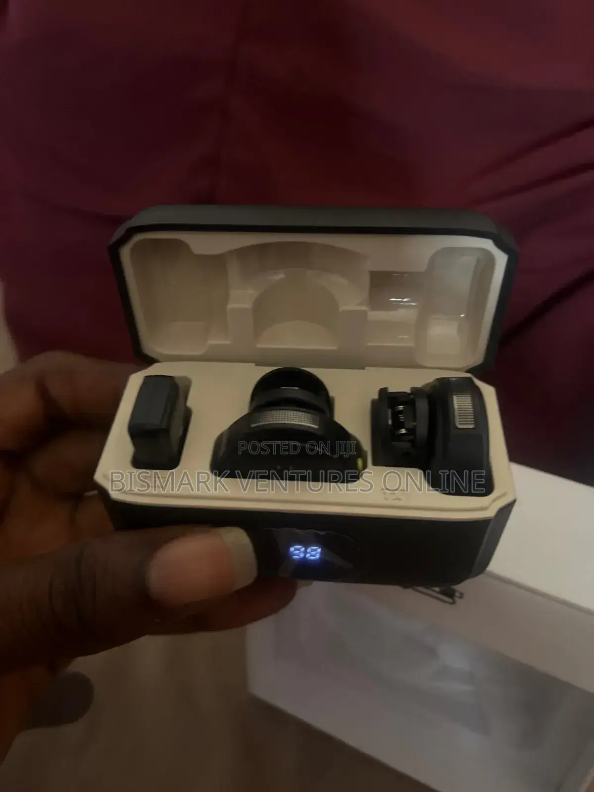 Dual Wireless Lavalier Mic With Led Display Noise Reduction