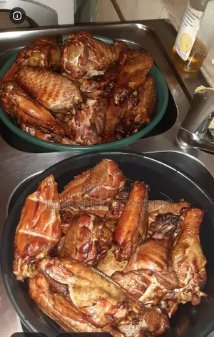 Smoked Turkey Wings And Smoked Chicken For Soups And Stews