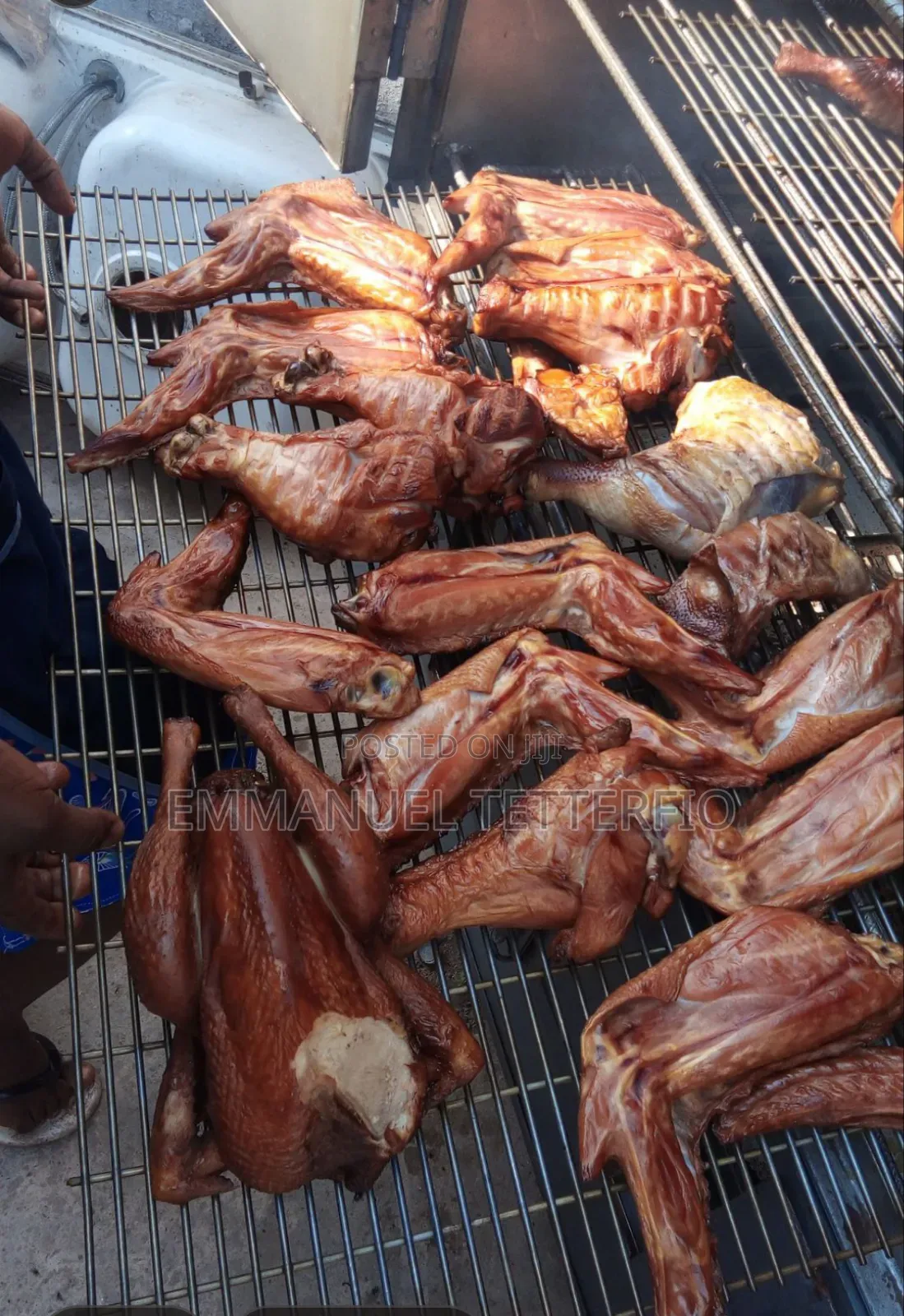 Smoked Turkey Wings And Smoked Chicken For Soups And Stews