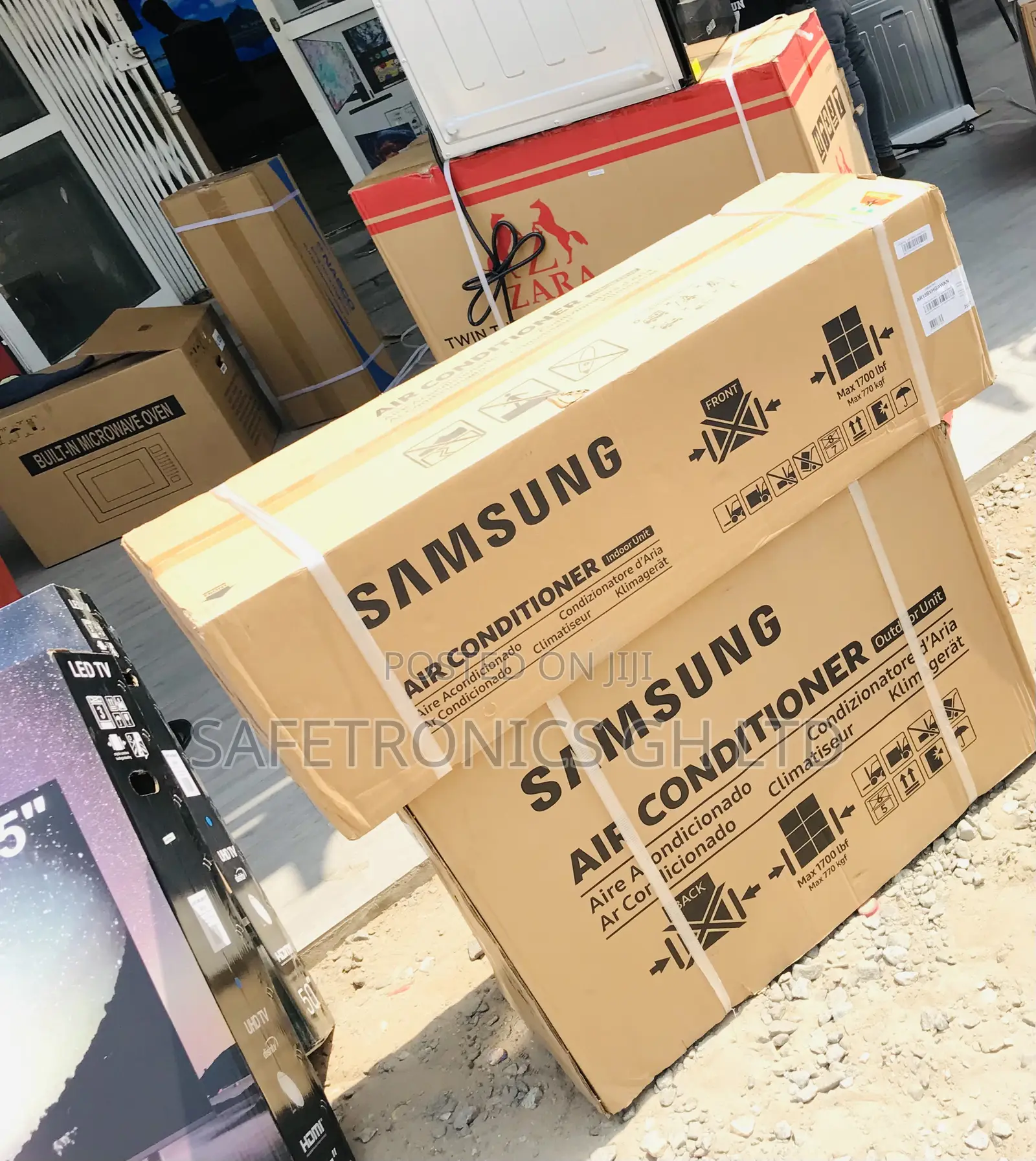 Fast and Chilly  2.5 Horsepower Samsung White AC