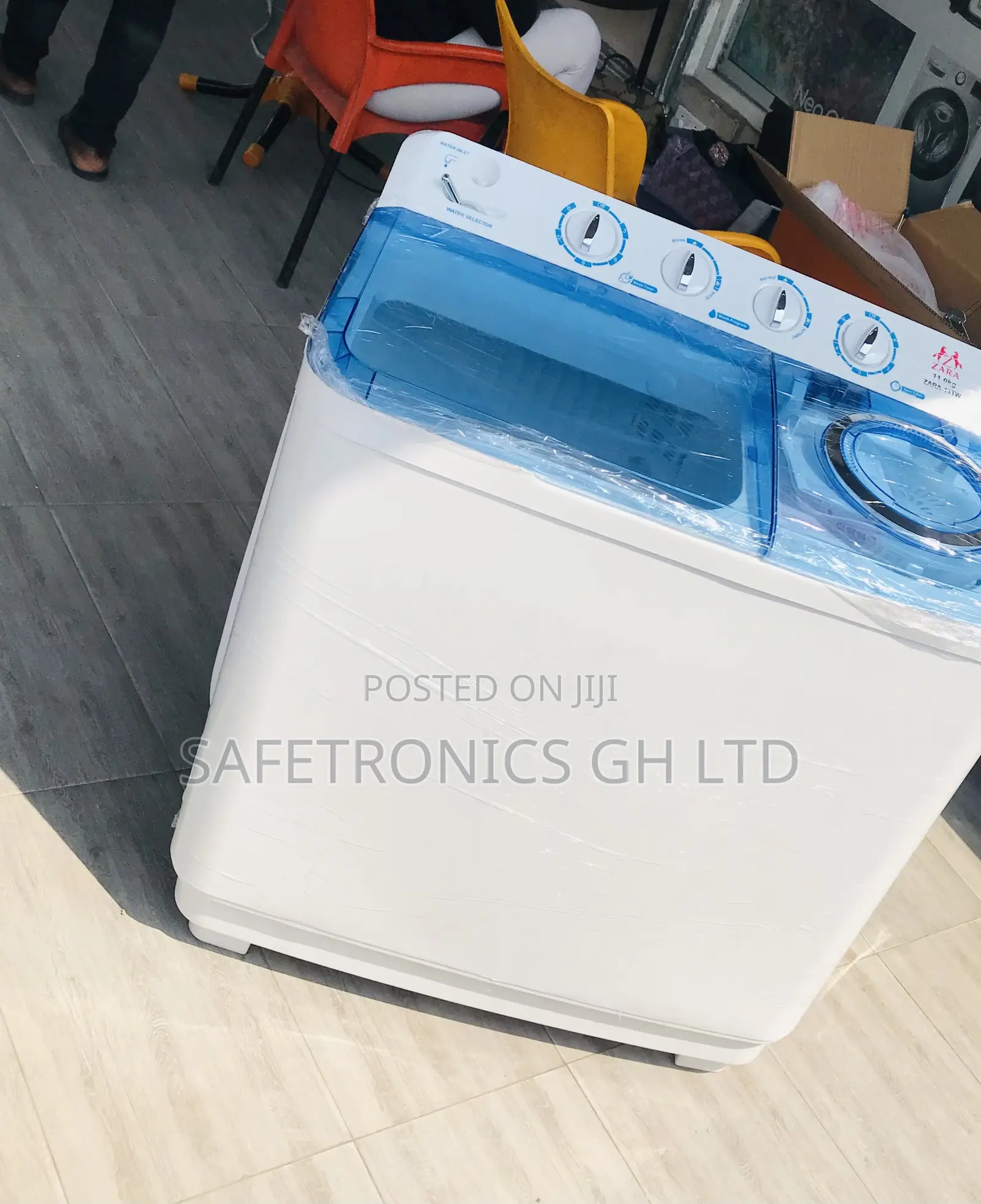 Zara Laundry Luxe 11kg Topload Semiauto Washingmachine