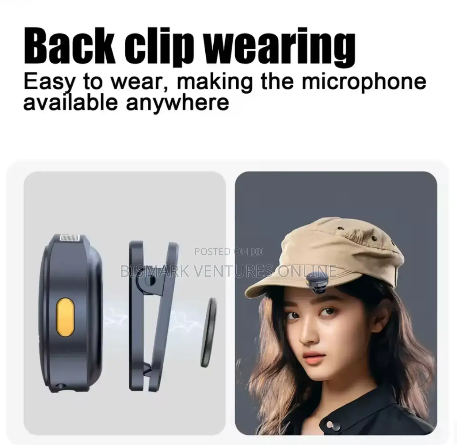 Dual Wireless Lavalier Mic With Led Display Noise Reduction