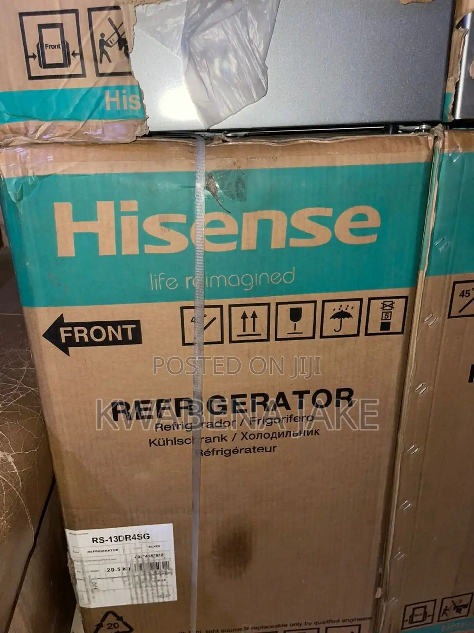 Brand New Hisense Table Top Fridge