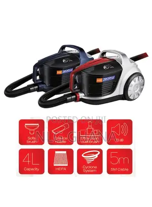 2800W 4L Dual Cyclone System With Hepa Filter Vacuum Cleaner