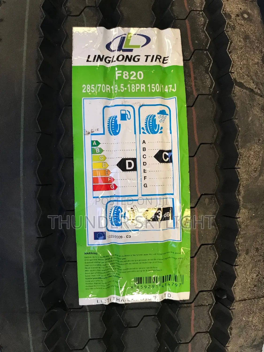 285/70r19.5 Hd Tire Ling Long Smooth