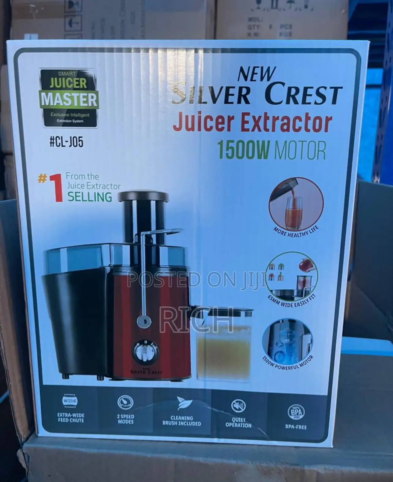 Silver Crest Powerful Juicer at Wholesale Prices