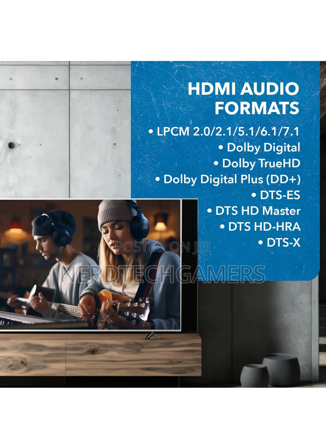 Orei HDMI Matrix Extender With IR RS-232 UHD816-EX230-K)