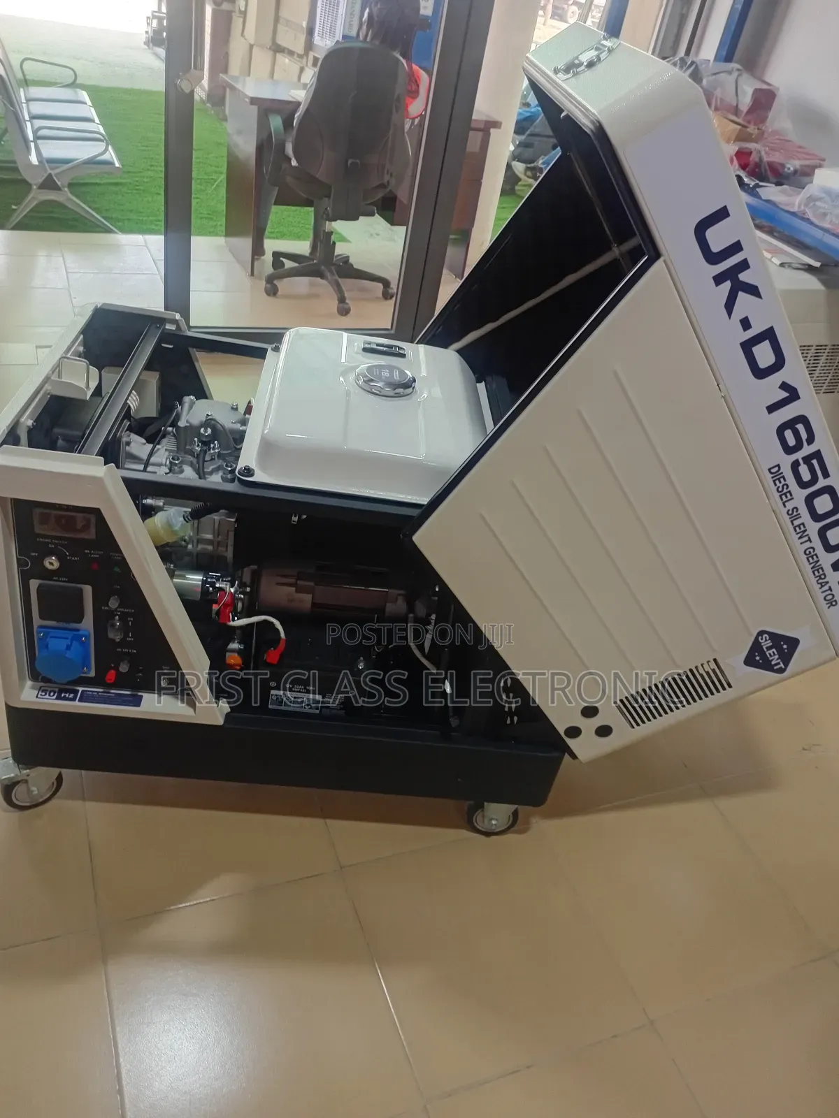 Super Strong Generator UK Made Silent 16500wax Generator