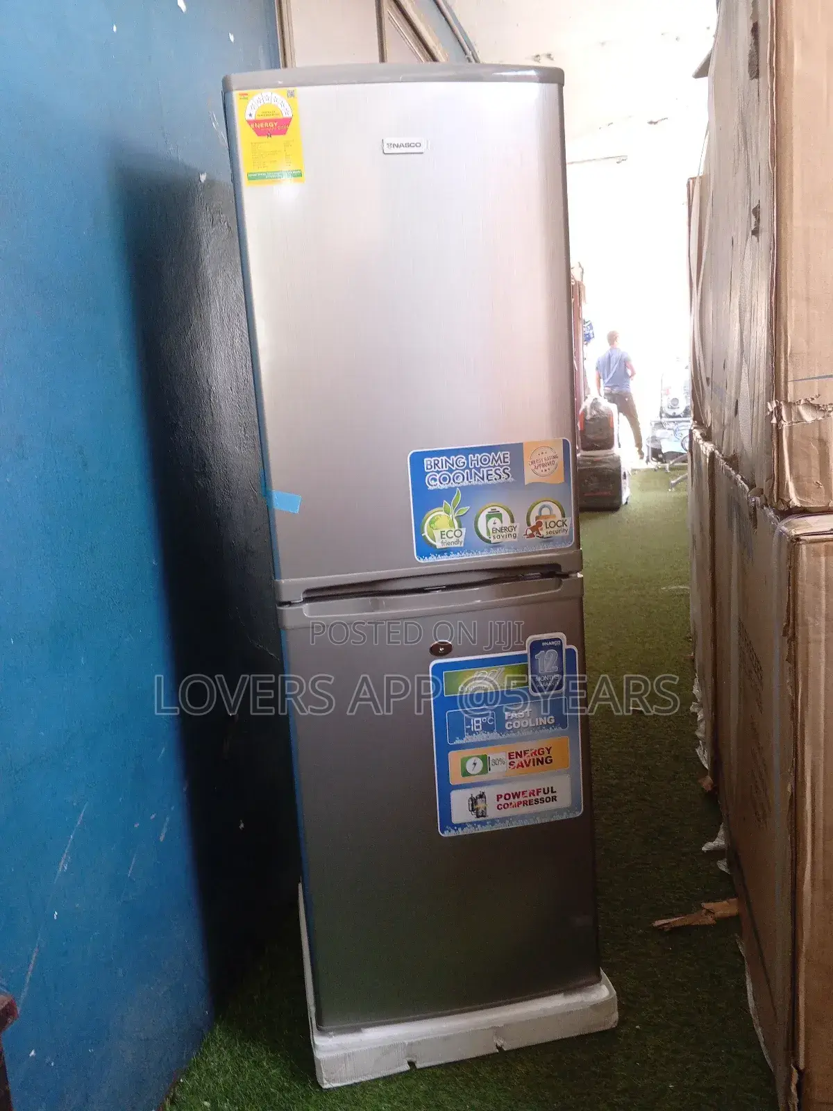 142L Nasco Fridge/Freezer NASD2-20 Refrigerator Super Quiet