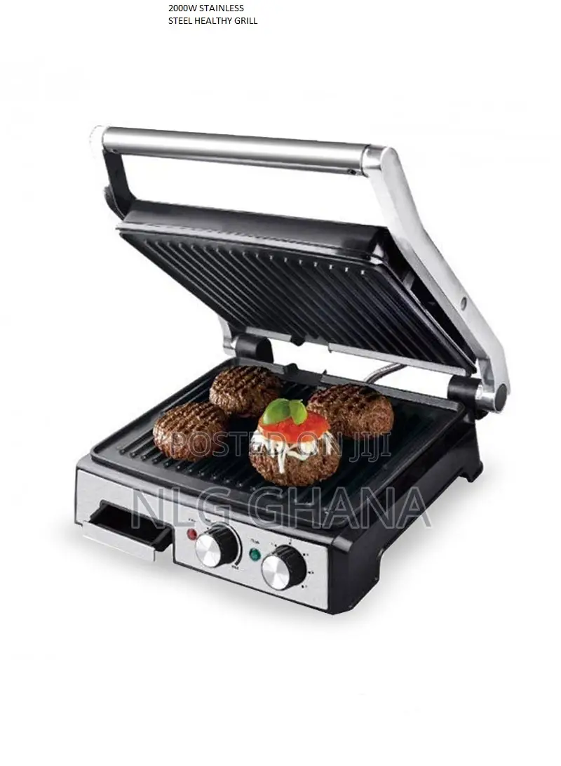2000W Stainless Steel Healthy Grill