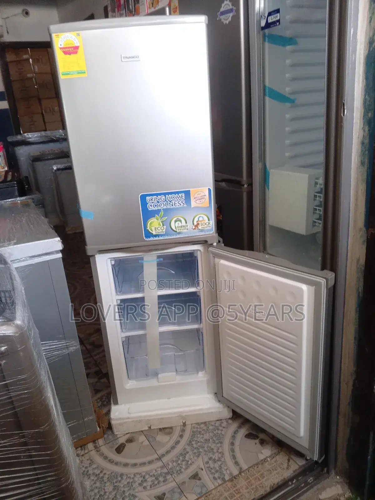 Nasco Freezer/Fridge NASD2-20 142L Bottom Freezer