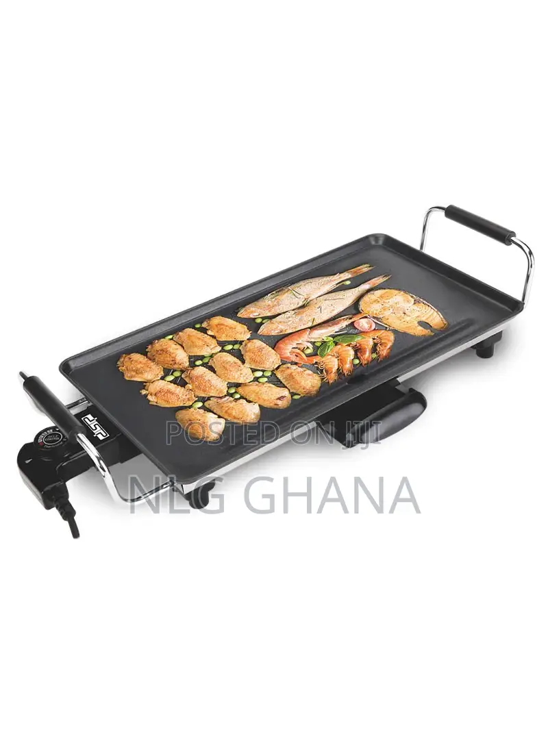 2000W Electric Indoor Smokeless Grill With Detachable Thermo