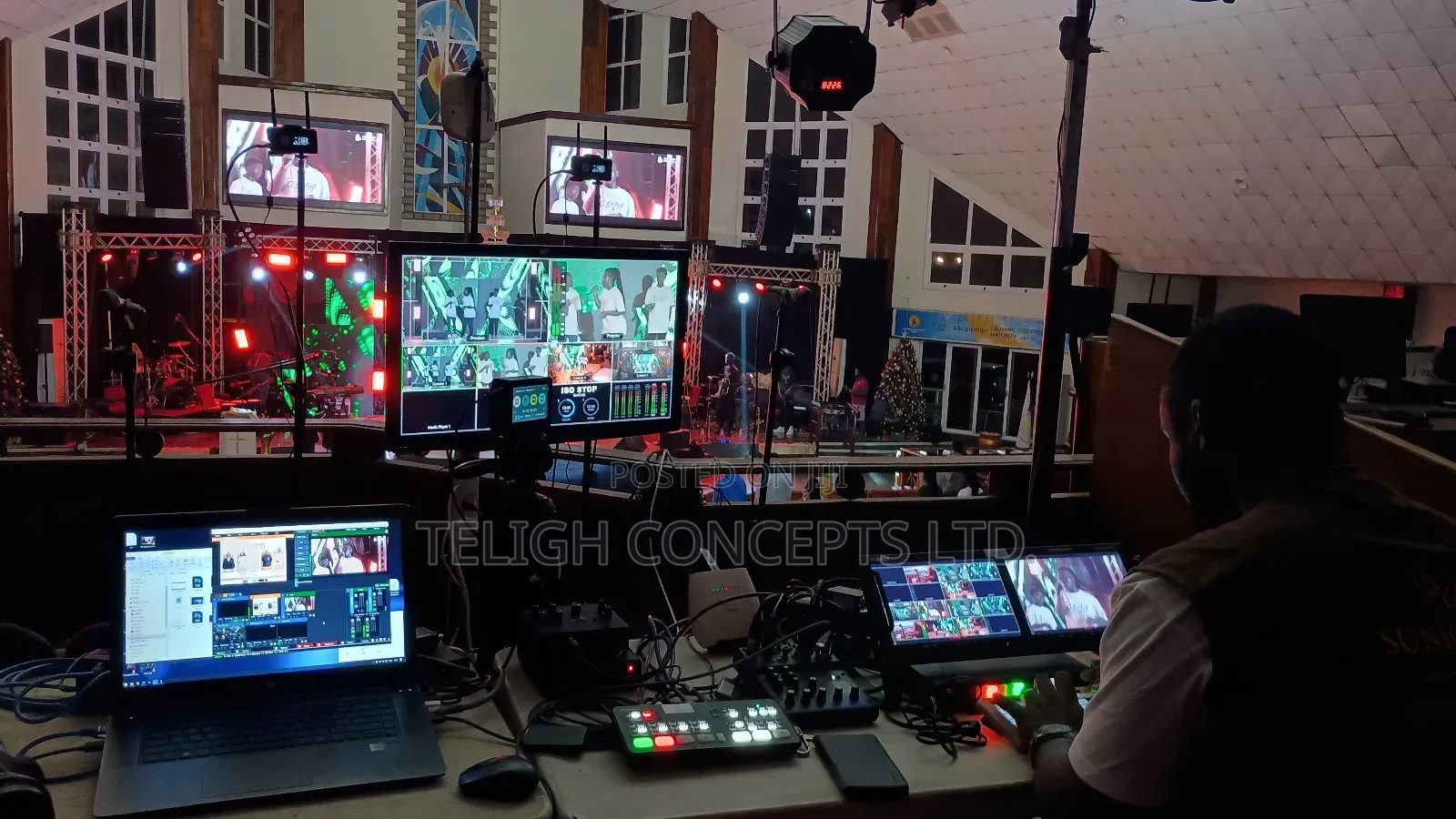 4 Camera Video Production Livestreaming Sevices