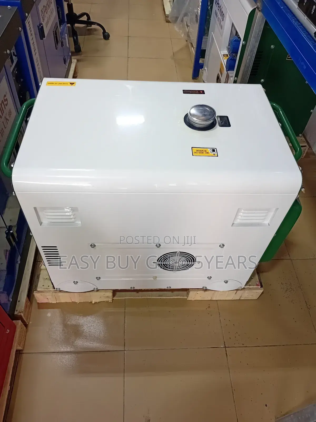 Back View Perkins Diesel Generator 13000watts 10kva Silent