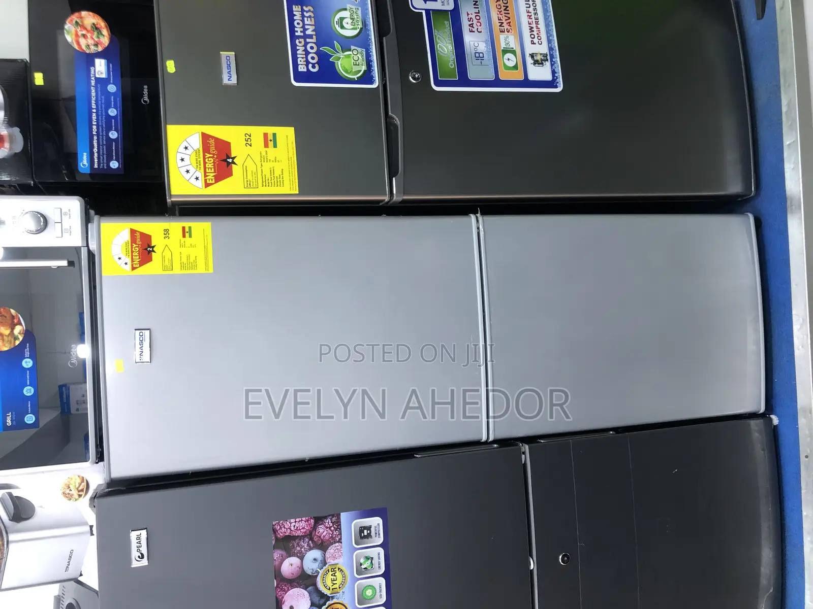 158 Liters Nasco Double Door Fridge for Sale