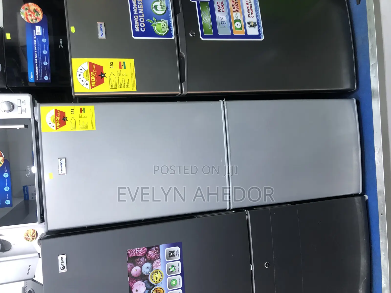 158 Liters Nasco Double Door Fridge for Sale