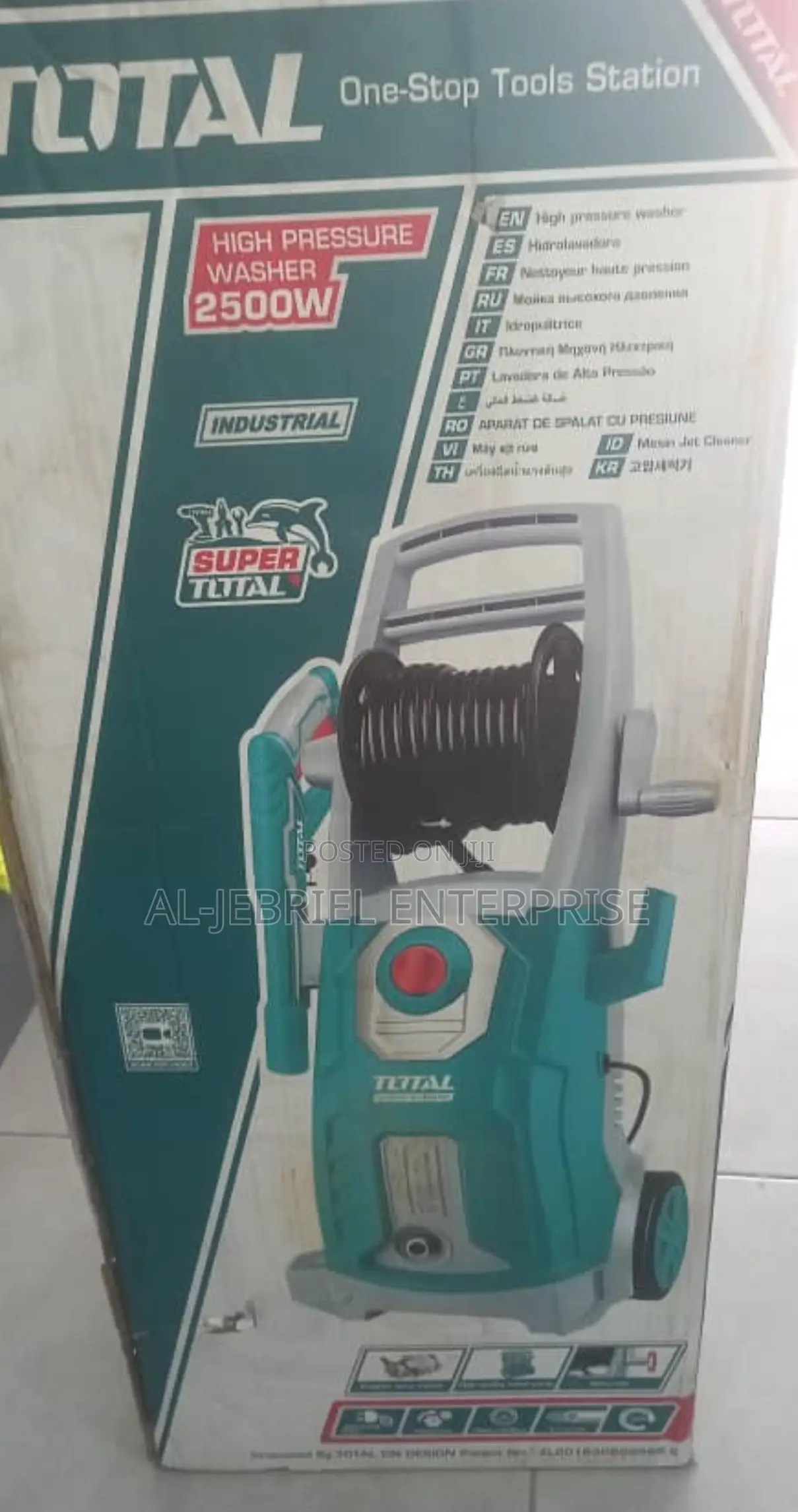 Total 2500 Watts High Pressure Washer
