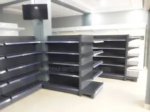 Heavy Duty End Unit Shelves for Supermarkets and More