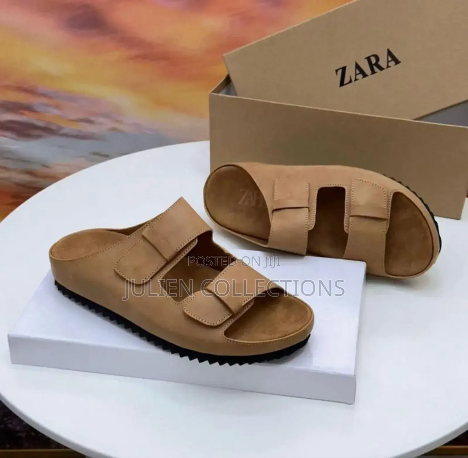 Zara Sandals All Brown And Black