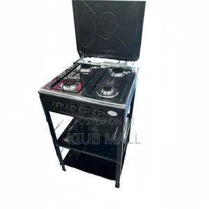 Gas Burner With Storage Racks
