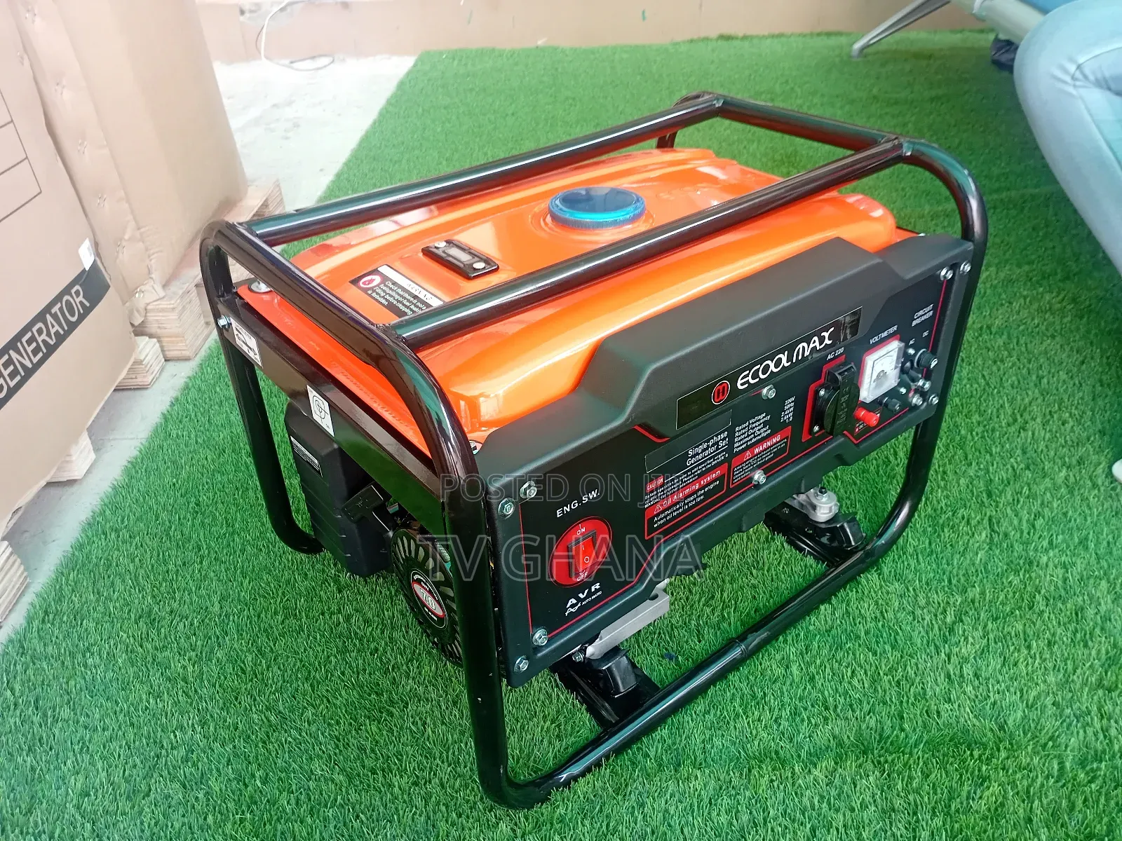 Standard Quality 7.0kva 8000wats Ecoolmax Pertol Generator