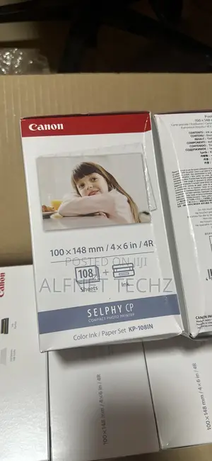 Canon Kp-108in Color Ink and Paper Set
