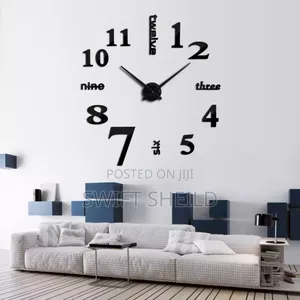 Best Deisign 3d Wall Clock Largest Diameter
