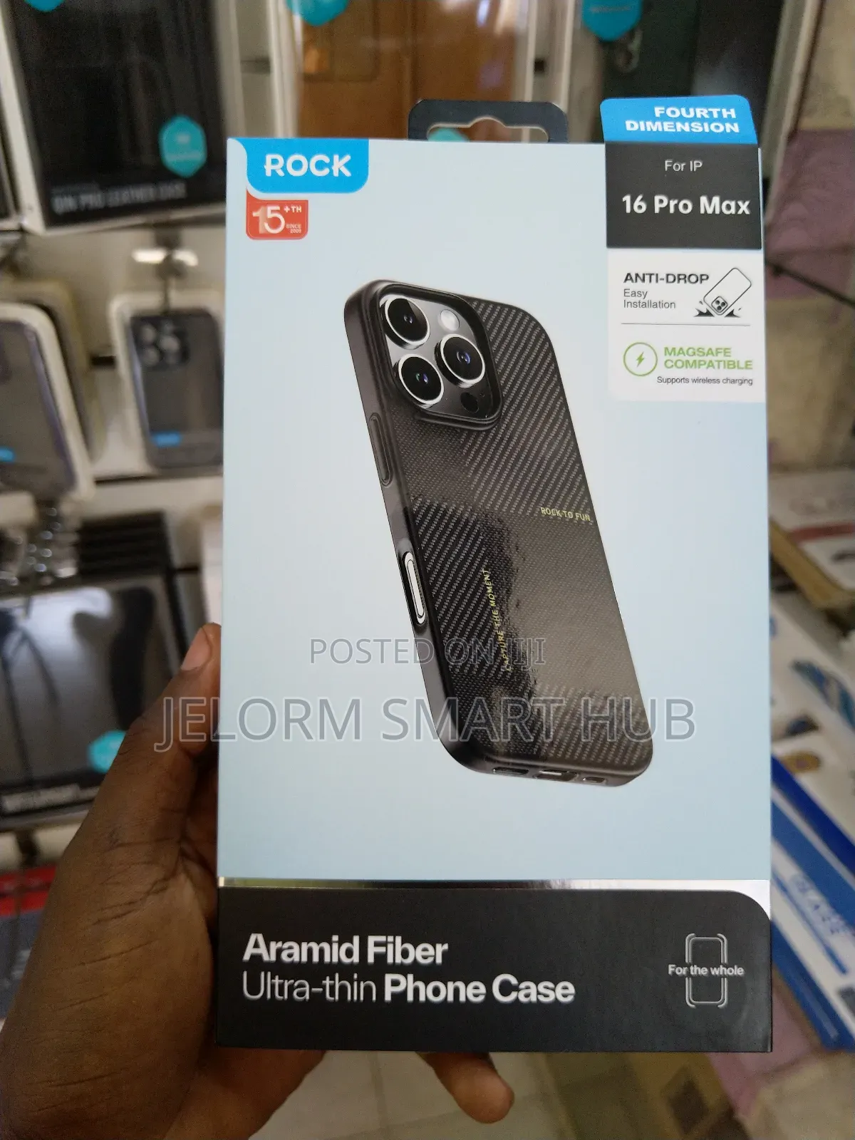 iPhone 16 Pro Max Aramid Fiber Case
