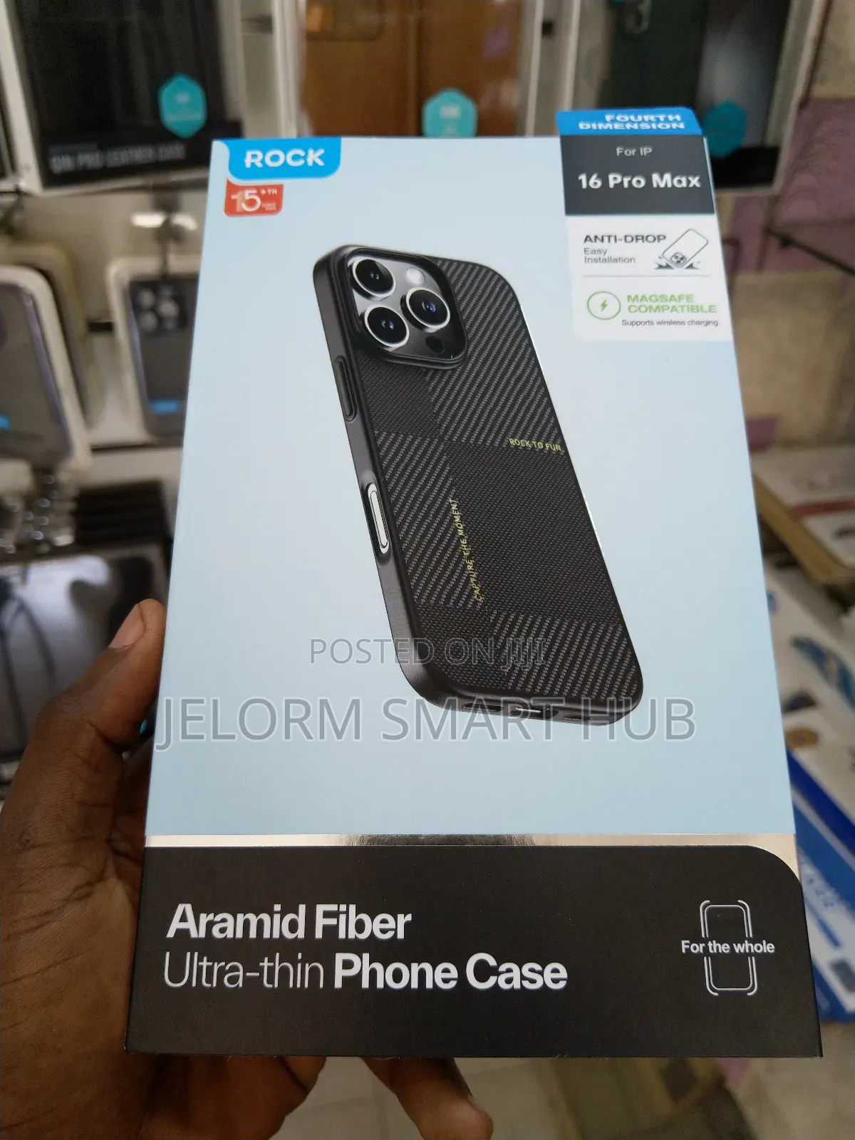 iPhone 16 Pro Max Aramid Fiber Case