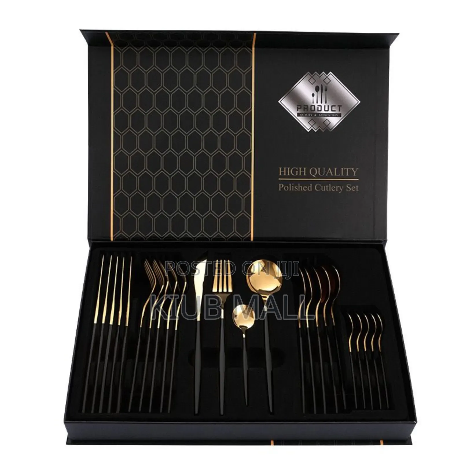 24 Pieces Quality Luxurious Cutlery Set