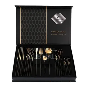24 Pieces Quality Luxurious Cutlery Set