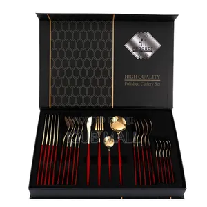 24 Pieces Quality Luxurious Cutlery Set